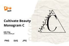 Cultivate Beauty Monogram Product Image 1