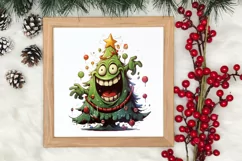 Christmas Farm Animals Clipart, Christmas PNG Product Image 3