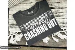 Currently Crashing Out SVG | Funny Mom SVG PNG | Mama SVG Product Image 2
