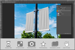 Flag Banners Outdoor Sky Product Image 2