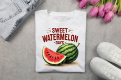 Retro Summer Fruits PNG Bundle | Vintage Fruit Sublimation Product Image 3