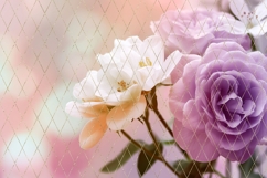 Purple Hydrangea Background, Roses Background Designs Product Image 3