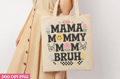 Mama mommy mom bruh PNG, Retro Mama Sublimation PNG Product Image 3