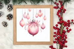 Pink Tis The Season Christmas Sublimation, Christmas Clipart Product Image 3