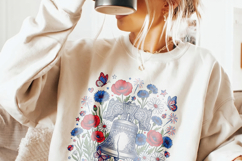 Liberty Bell 250 PNG, Floral USA 250th Anniversary Product Image 4