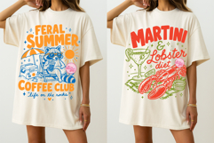 Beach Club PNG Bundle, Sassy Summer Preppy Sublimation Product Image 3