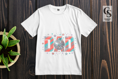 Retro Disco Dad Clipart Sublimation PNG Product Image 3
