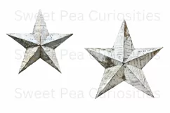 Stars, Shabby Chic , PNG, Junk Journal, Clipart Product Image 3