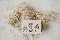 Potted plants svg, Cactus svg, Succulent svg bundle Product Image 6