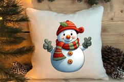 Funny Snowman Sublimation Clipart, Christmas PNG Product Image 3