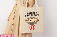 MATH IS A PIECE OF CAKE PNG, Pi Day Sublimation PNG Product Image 3