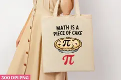 MATH IS A PIECE OF CAKE PNG, Pi Day Sublimation PNG Product Image 3
