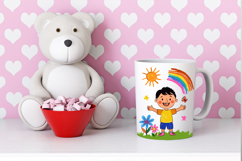 Vector cliparts in children's style / Postcards Product Image 4
