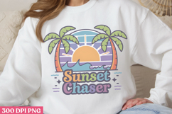 Sunset chaser PNG, Hello Summer Sublimation PNG Product Image 3