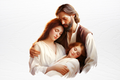 Christmas Nativity Sets Clipart PNG Product Image 3