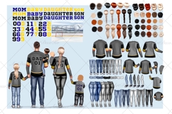 Hockey Family clipart: &quot;HOCKEY CLIPART&quot; Hockey jerseys Sport Product Image 2
