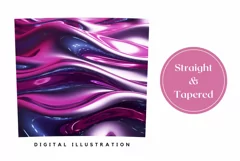 Abstract Tumbler Sublimation, Holographic Tumbler Wrap Product Image 3