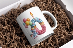 Magical Milestones Unicorn Birthday Number PNG Pack Product Image 3