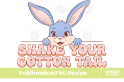 Easter Sublimation PNG Bundle Bunny Chick Farm Hip Hop Joy Product Image 7