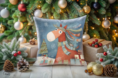 Cute horse digital paper Product Image 3