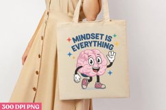 Mindset is everything PNG, Retro Positive Sublimation PN Product Image 2