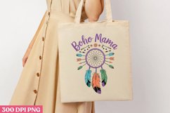Boho mama PNG, Dog Mom Sublimation PNG Product Image 3