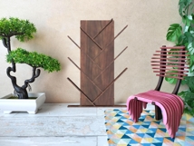 Miniature modern bookcase tree digital download file, 1:6 Product Image 2