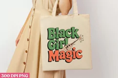 Black Girl Magic PNG, Black History Month Sublimation PNG Product Image 3