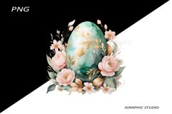 Easter Clipart, Easter Egg Clipart, Easter Bunny Png Product Image 1