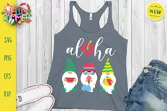 Aloha Gnomes Svg, Summer Gnomes Svg, Gnomes Svg Product Image 5