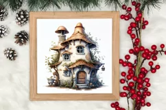 Hand Drawn Cozy Christmas Clipart, Christmas PNG Product Image 3