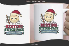 Christmas crochet png design for T-shirts Product Image 3