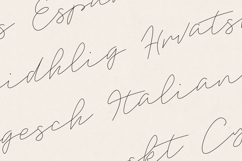 Trixie Signature Script Elegant Handwritten Product Image 3
