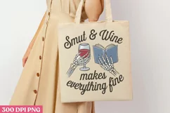 Smut & Wine makes PNG, Wine Lover Sublimation PNG Product Image 3