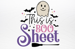 Halloween Cute Ghost SVG Product Image 3
