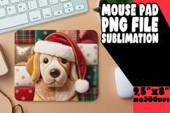 Blissful MOUSE MAT PNG Style, Holiday Pets Product Image 1