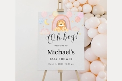 Baby Shower Welcome Template 59 Product Image 3