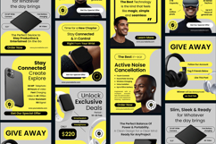 Yellow Grey Gadget Store - Instagram Post Product Image 3