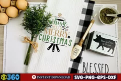 We whisk you a merry Christmas SVG, Christmas SVG Product Image 3