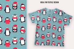 Christmas Svg, Christmas pattern Svg, Christmas penguins Product Image 2