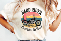 Hard Rider Easy Rider-No Rider ! Sublimation, Summer Png Product Image 3