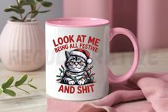 Funny Christmas T-shirt Design, Christmas Sublimation PNG Product Image 3