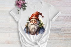 Christmas Santa Gnome Clipart Sublimation, Christmas PNG Product Image 3