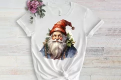 Christmas Santa Gnome Clipart Sublimation, Christmas PNG Product Image 3