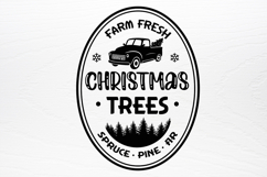Farmhouse Christmas Sign SVG Product Image 3