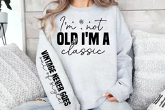 vintage never goes out of style sleeve SVG PNG Product Image 1