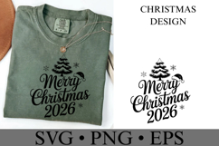 Merry Christmas 2026 Svg | Christmas svg | Shirt Svg Product Image 3