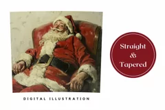 Christmas Tumbler Design, Santa Claus Sublimation Design Product Image 3