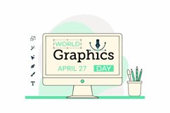 World Graphics Day Vector Collection Product Image 4