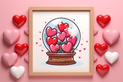 Valentine Vintage Love Clipart, Christmas Clipart Product Image 3